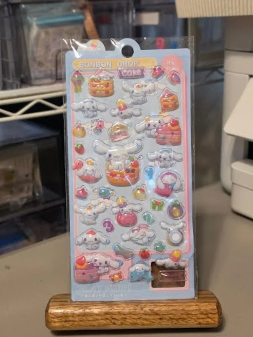 STK-2572 Cinnamoroll Puffy Stickers